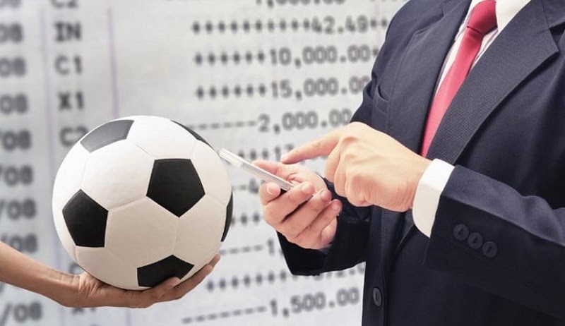 cá cược bóng đá trên điện thoại