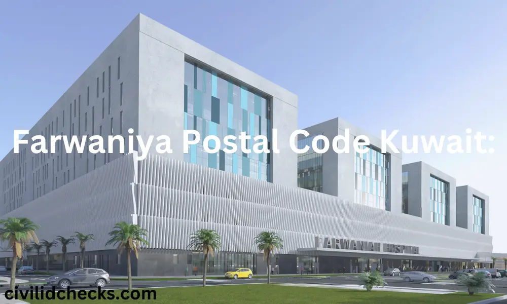 Farwaniya Postal Code Kuwait