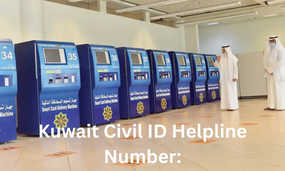 Kuwait Civil ID Helpline Number