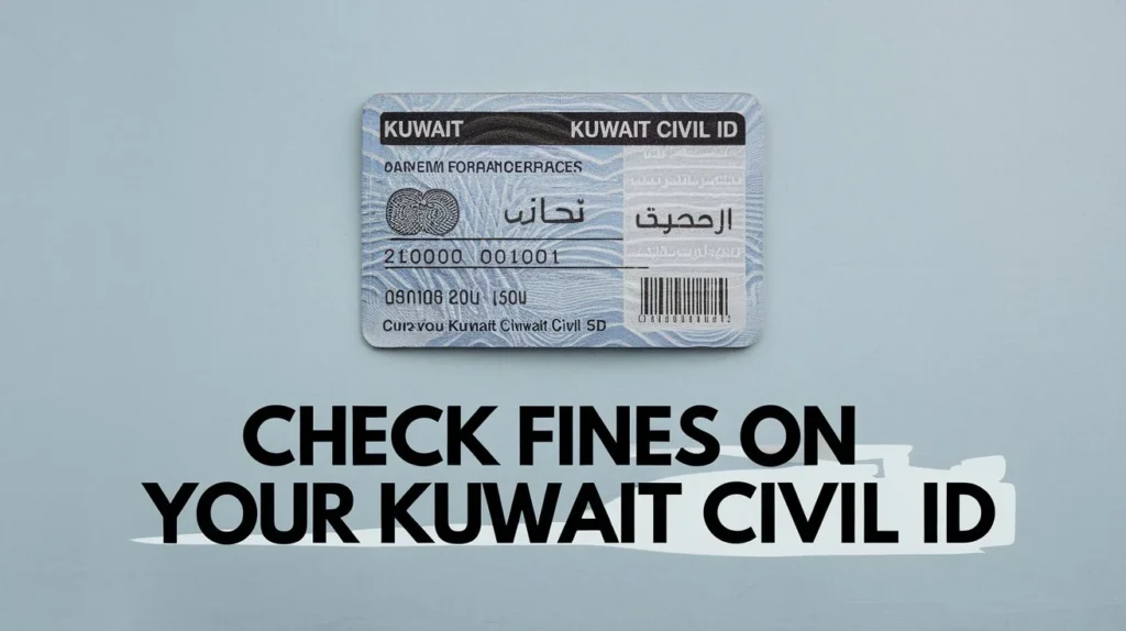 Check Fines on Your Kuwait Civil ID