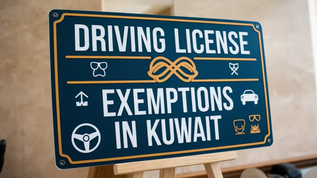 Driving License Exemptions in Kuwait